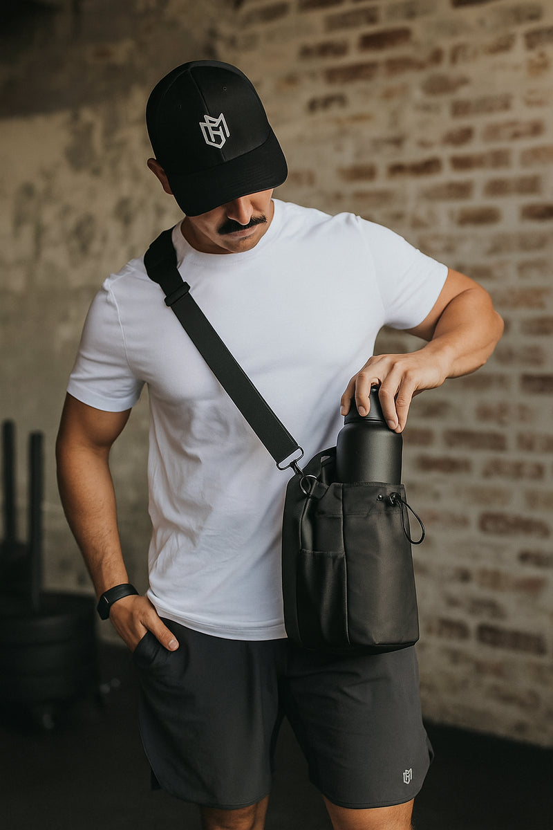 Nova bolsa magnética para garrafa de água, suporte para copos de água  para academia e dia a dia